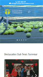 Mobile Screenshot of clubtenistorremar.com